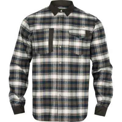 Härkila Men's Aivak Long Sleeve Shirt Turkish Coffee