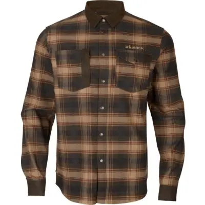 Härkila M's Aivak L/S Shirt Burgundy