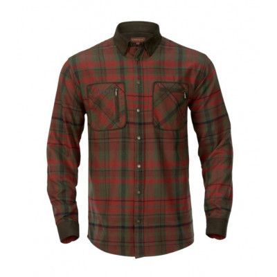 Härkila Pajala Skjorta Red Autumn Check