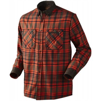 Härkila Skjorta Pajala Bright Red Check