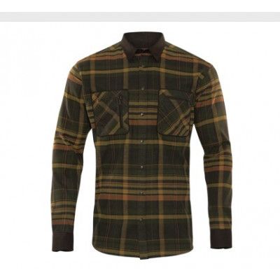 Härkila Skjorta Pajala Green Brown
