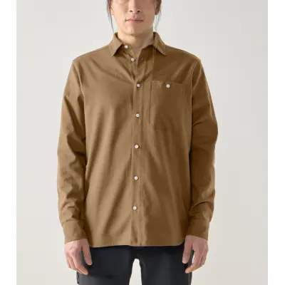 Haglöfs Men's Virke Flannel Shirt Teak Brown
