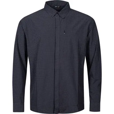 Halti Men's Samoy Long Sleeve Shirt Black Print