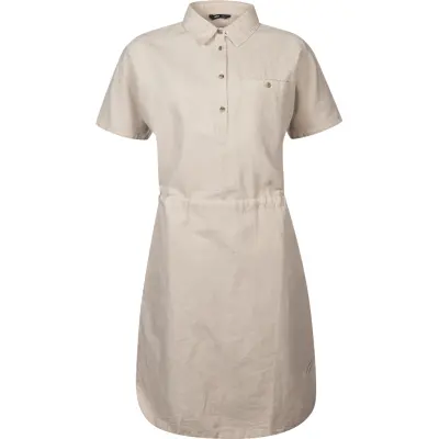 Halti Women's Notsgi Short Sleeve Dress Fossil Beige