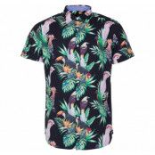 Hawaii Kakadua Shirt S/S, Black, Xs, Blount And Pool