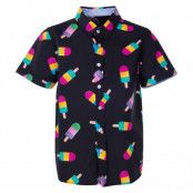 Hawaii Shirt Jr, Black Ice Cream, 100, Strandkläder
