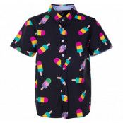 Hawaii Shirt Jr, Black Ice Cream, 120,  Strandkläder