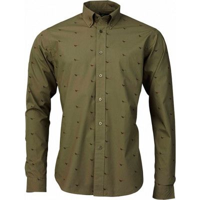 High & Wide Pheasant Shirt Men's