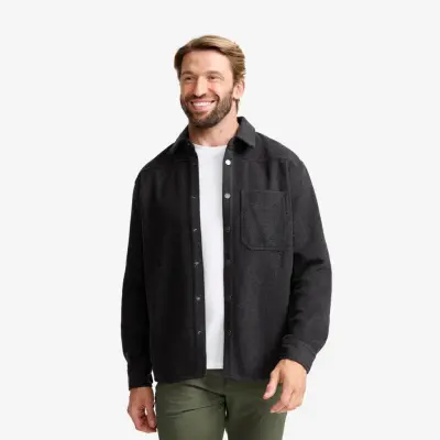 Highland Warm Overshirt Herr Anthracite, Storlek:4XL