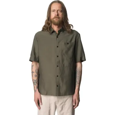 Houdini Men's Tree Shortsleeve Shirt Dawn Green