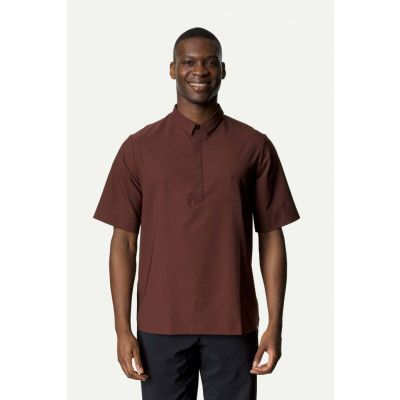 Houdini M's Cosmo Shirt, Ganache Red, M