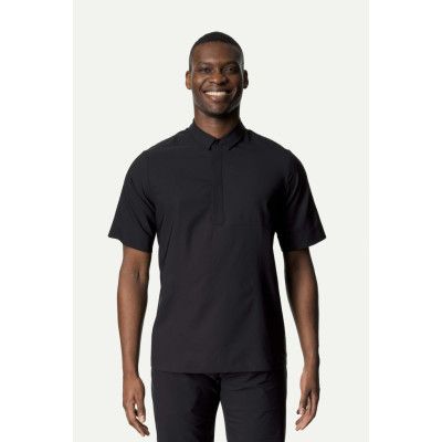 Houdini M's Cosmo Shirt, True Black, XXL