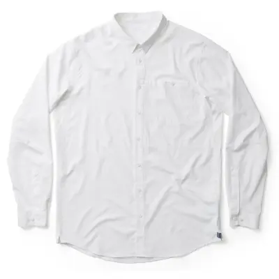 Houdini M's Longsleeve Shirt Powderday White