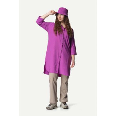Houdini W's Route Shirt Dress, Purple Up, M