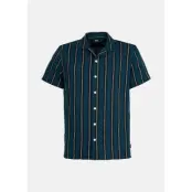 Inbono, Dark Blue, Xl,  Kortärmade Skjortor