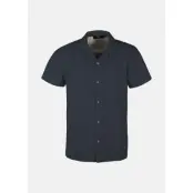 Indrill, Navy, L,  Kortärmade Skjortor
