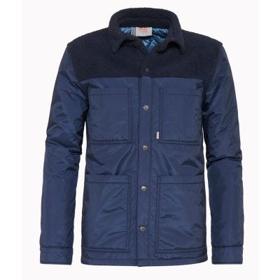 Varg Men's Ingarö Shirt Jacket Dark Blue