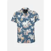 Inrammie, Navy, Xl,  Kortärmade Skjortor
