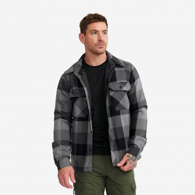 Insulated Shirt - Herr - Black, Storlek:3XL - Herr>Tröjor>Skjortor&Långärmade Tröjor