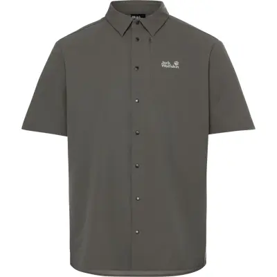 Jack Wolfskin Men's Prelight Suncool Shirt Flint