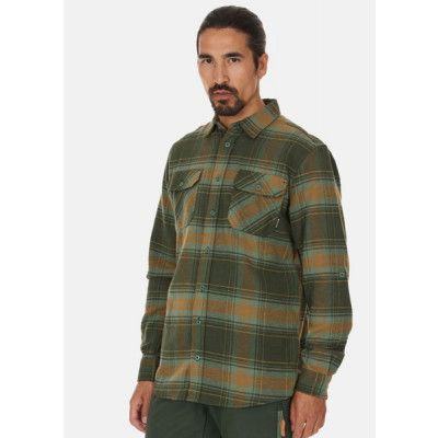 Jamba M Flannel Shirt, Deep Forest, L,  Långärmade Skjortor