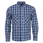 Jokkmokk L/S Shirt, Blue Fog, L,  Skjortor