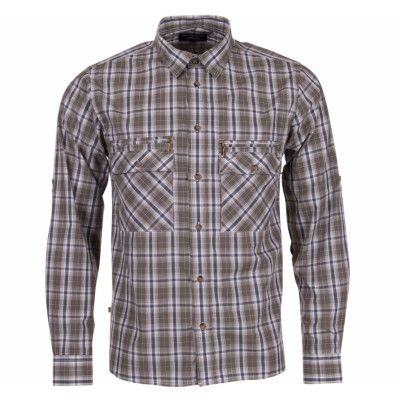 Jokkmokk L/S Shirt, Granite Green, M,  Skjortor