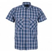 Jokkmokk S/S Shirt, Blue Fog, M, Skjortor