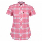 Jondal Lady Shirt Ss, Palecoral/White Check, L,  Bergans