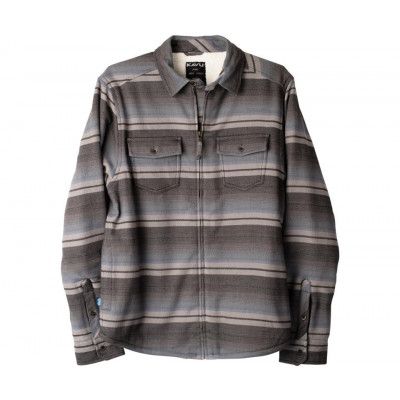 KAVU Eagle Pine Shirt Jacket Men Midnight Stripe