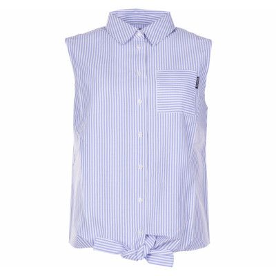 Key Largo S/L Shirt W, Navy/White, 46,  Skjortor