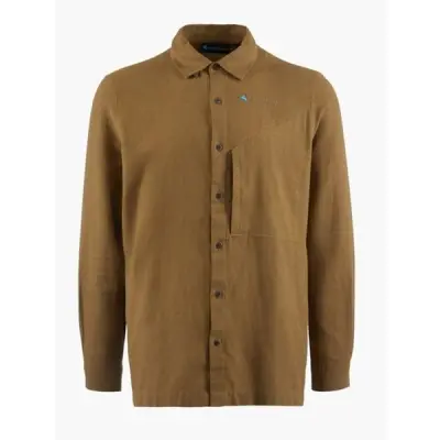 Klättermusen Helheim LS Shirt M's Olive/Juniper Green Olive/Juniper Green S