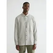 Klättermusen Helheim LS Shirt M's Smoke Grey-Clay - S