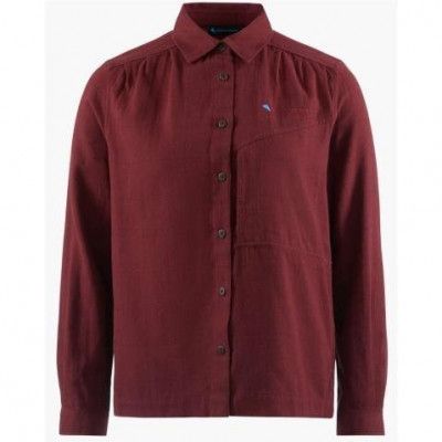 Klättermusen Helheim Ls Shirt W'S Tawny Red