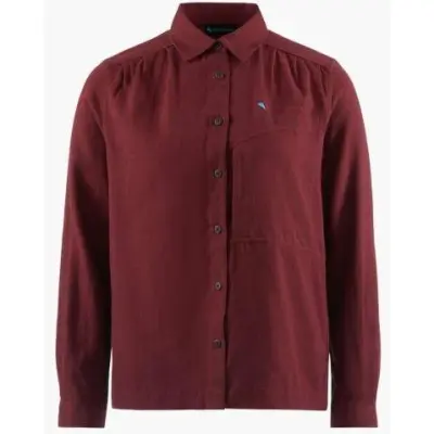Klättermusen Helheim Ls Shirt W'S Tawny Red Tawny Red S
