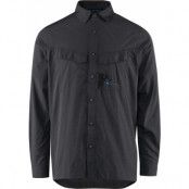 Klättermusen Men's Syn Long Sleeve Shirt Raven