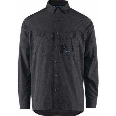 Klättermusen Men's Syn Long Sleeve Shirt Raven