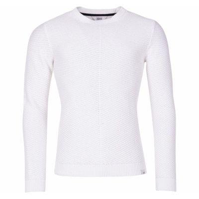Knit - Alexian O-Neck, Off White, Xl,  Solid