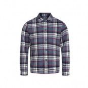 Knowledgecotton Apparel Big Checked Heavy Flannel Overshirt - Gots/Vegan