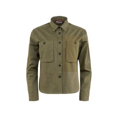 KnowledgeCotton Apparel Outdoor Twill Shirt - Gots/Vegan Burned Olive
