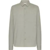 KnowledgeCotton Apparel Regular Fit Light Twill Shirt Burned Olive