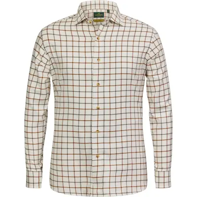 Laksen Brushed Organic Cotton Shirt Harald