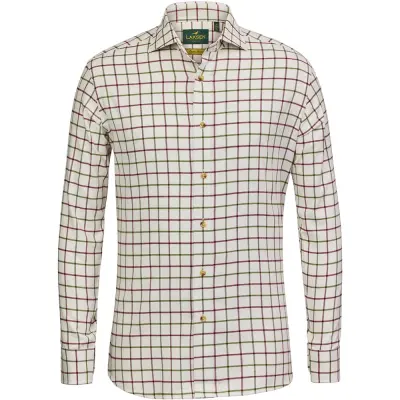 Laksen Brushed Organic Cotton Shirt Karl