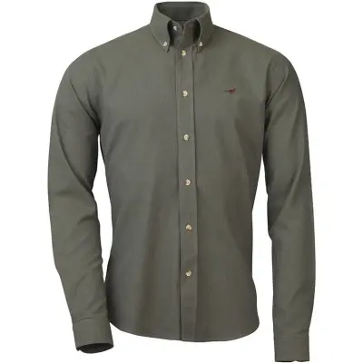 Laksen Oliver Shirt Cotton Olive