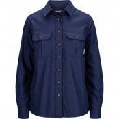 Aclima Women's ReBorn Woolshirt Navy Melange