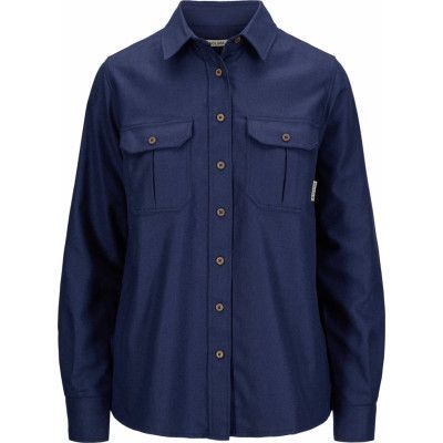 Aclima Women's ReBorn Woolshirt Navy Melange