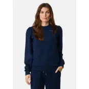 Lounge Relax Crewneck W, Dk. Navy, 40,  Skjortor