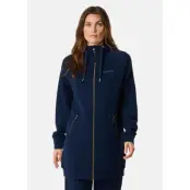 Lounge Relax Zip Hood Long W, Dk. Navy, 40,  Hoodies