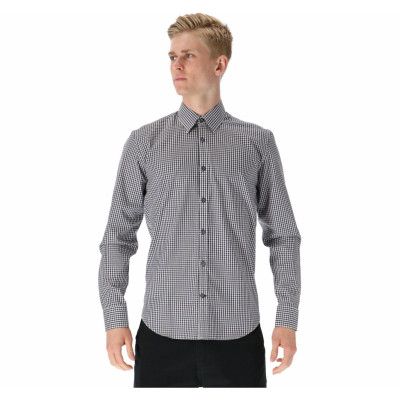 L/S Classic Fit, 991-Black, L,  Skjortor