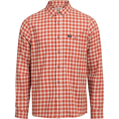 Lundhags Men's Rutu Shirt Cinnamon Red
